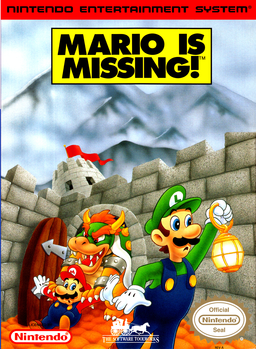 Mario is Missing! (Europe) box art